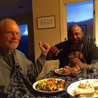 John Tyranny Thanksgiving dinner