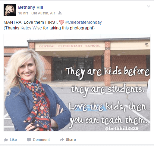 Bethany Love the kids then teach them