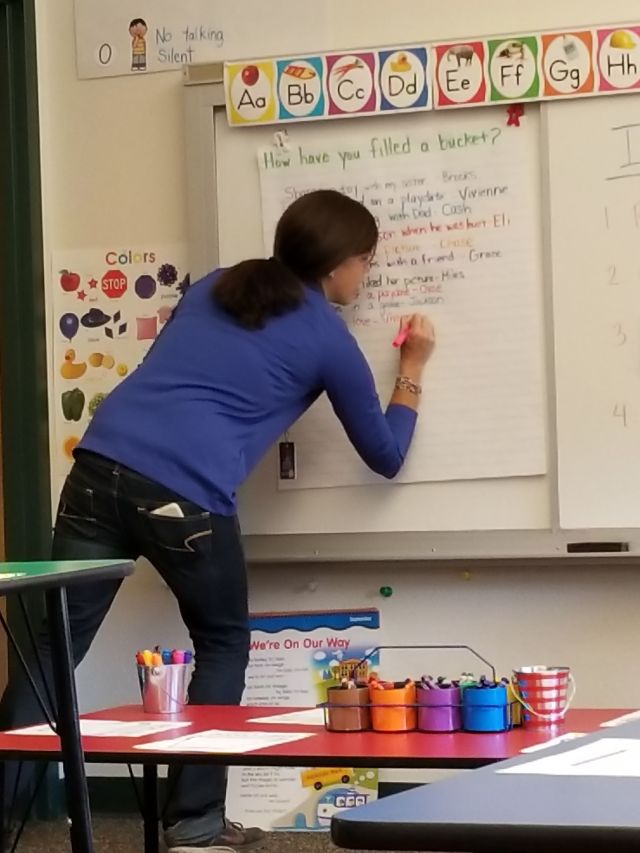 How have you filled a bucket